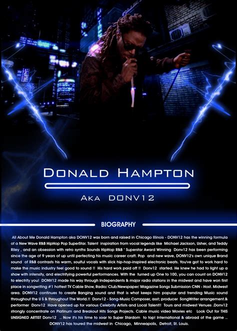 DONV12:NEW KING TOUR- R&B/Hip-Hop/Soul - IssueWire