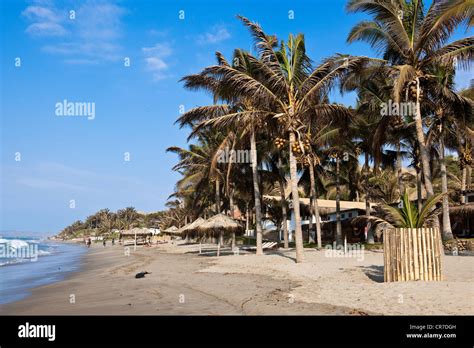 Peru, Piura Province, Mancora, Las Pocitas Beach Stock Photo - Alamy