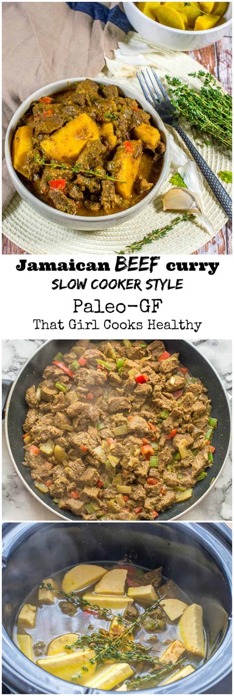 Jamaican beef curry - That Girl Cooks Healthy