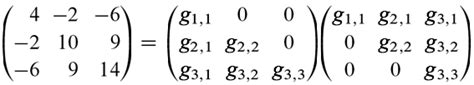 Cholesky Factorization - Value-at-Risk: Theory and Practice