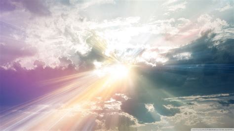 sunbeams through clouds - Google Search | Clouds, Spiritual images, Sun ...