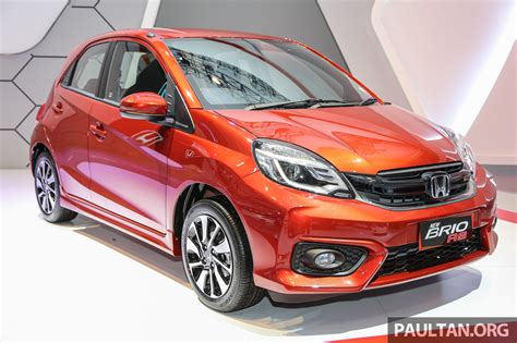 Honda Brio RS launched - Indonesia