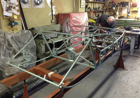 Lotus 11 - Chassis repair - Riversdale Restoration