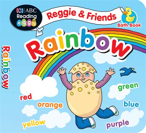 ABC Reading Eggs - Reggie and Friends Bath Books Rainbow | Reading Eggs ...