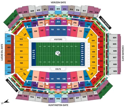 New Orleans Saints Stadium Seating Chart