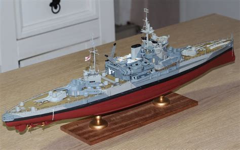 HMS Warspite by Old Collingwood - FINISHED - Academy - 1/350 scale ...