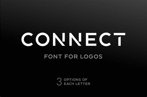 Connect - Font For Logos | Logo fonts, Serif, Best sans serif fonts