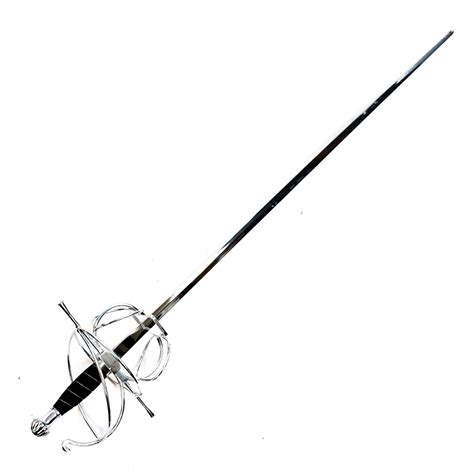 Rapier Sword- Zorro/ Fencing Sword-47"- Stainless Steel - Battling Blades