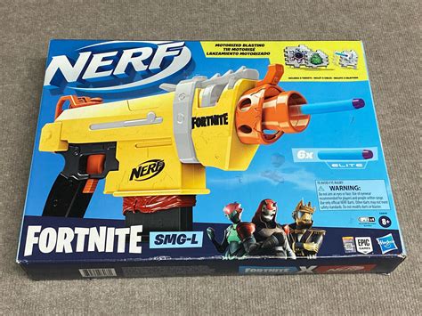 Mavin | Rare Nerf Fortnite X SMG-L Submachine Gun - Legendary Motorized ...