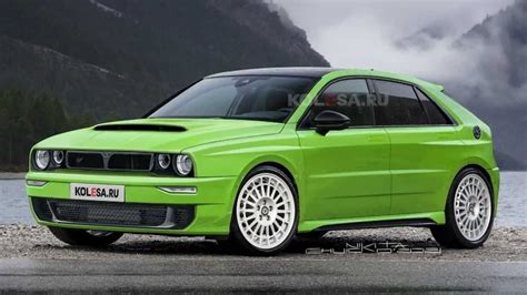 Lancia Delta Integrale renderings modernise the iconic hot hatch