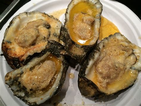 grilled oysters parmesan