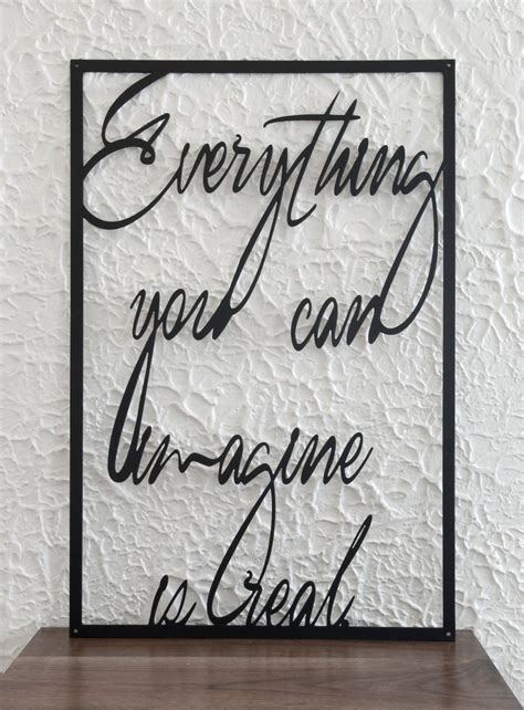 Metal Wall Art, Wall Art, Metal Art, Quotes, Your Quote Here, Home ...