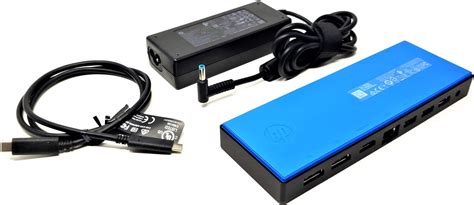 HP 3FF69AA#ABA - USB-C Dock G4 Docking Station with 90W Adapter ...