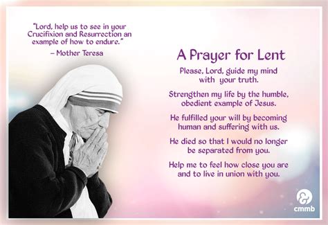 A Prayer for Lent – Rosary of The Month