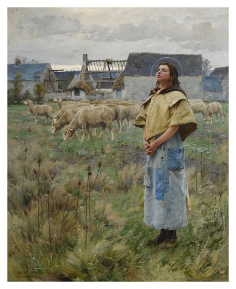 CHARLES SPRAGUE PEARCE | SAINTE GENEVIÈVE | 19th Century European Art ...