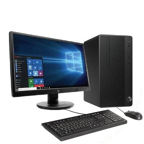 HP 290 G3 Microtower PC Intel Core i5 4GB RAM 1TB HDD 18.5” Monitor ...