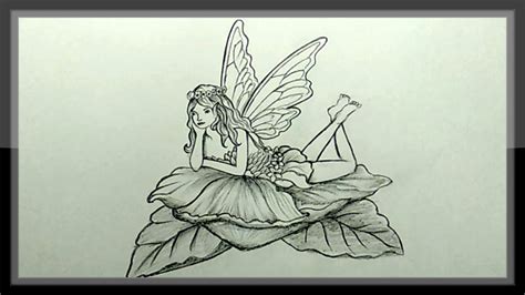 Pencil Drawing Fairies How To Draw Fairies From Your Imagination