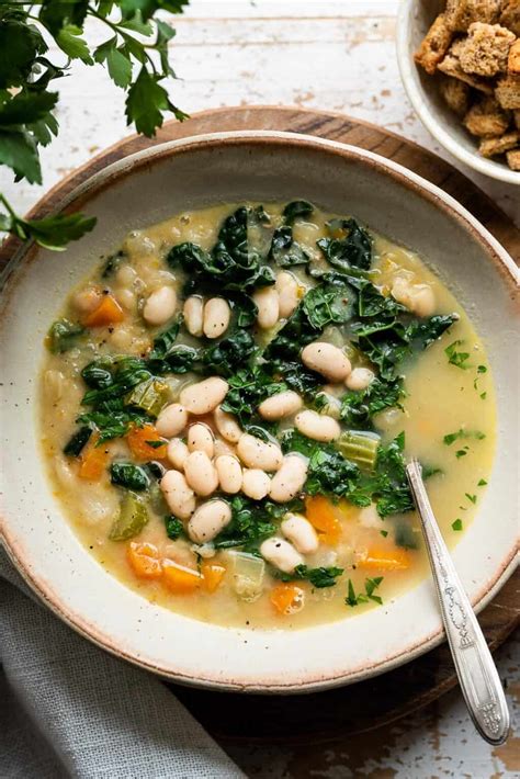 White Bean Soup with Kale - Kitchen Confidante®