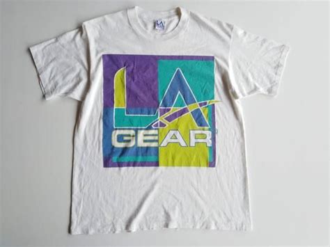 Vintage L.a. Gear Tshirt La Gear Bodywear La Gear Sneakers La | Etsy ...