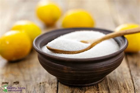 Citric Acid. Is this Common Ingredient Safe? | Healthy Home Economist