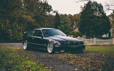 Download wallpaper bmw, e36, coupe, black, 3, series, bmw resolution ...