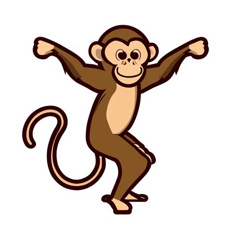 Monkey clipart transparent background 24043942 PNG