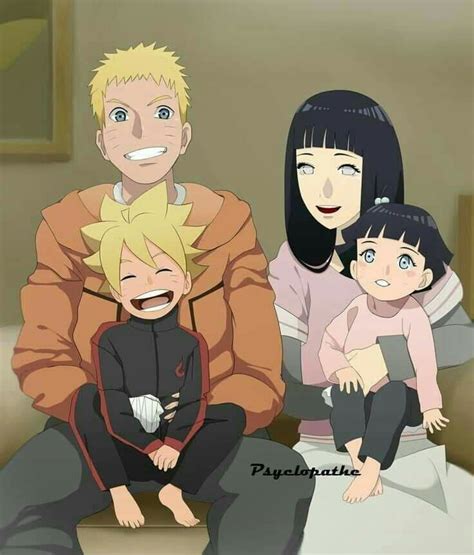 koleksi foto NaruHina family | Naruto shippuden anime, Uzumaki boruto ...