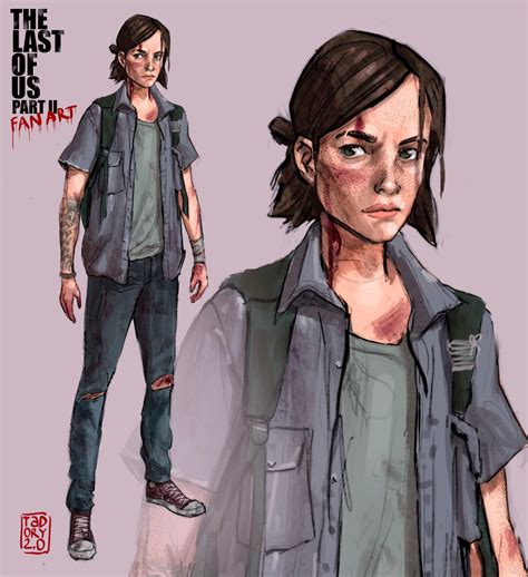 〲 𝑬𝒍𝒍𝒊𝒆 ⌫ | The last of us, Fan art, Tomb raider art