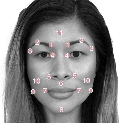 FACIAL ACCUPRESSURE POINTS!☝🏼 *Start with clean hands and a freshly ...