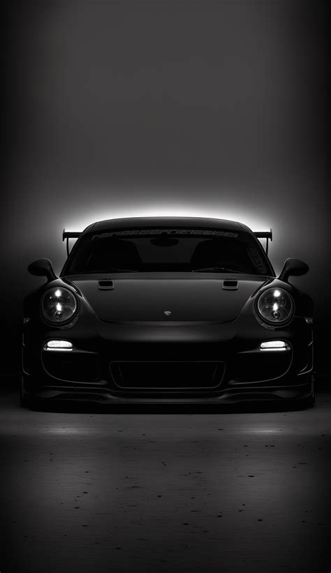 Porsche Wallpaper in 2023 | New car wallpaper, Black porsche, Car ...