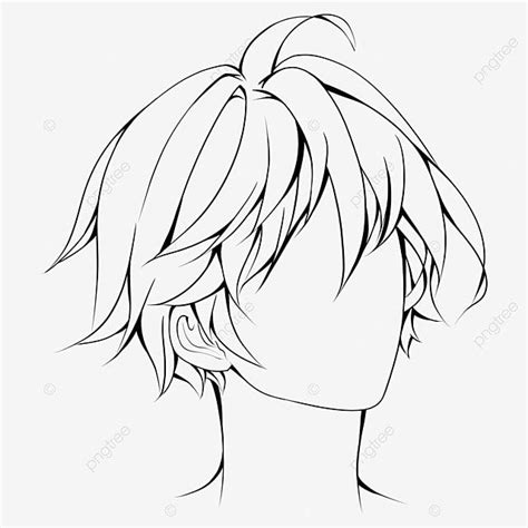 Anime Hairstyles | How to Draw Hair, Manga hair, Boy hair drawing