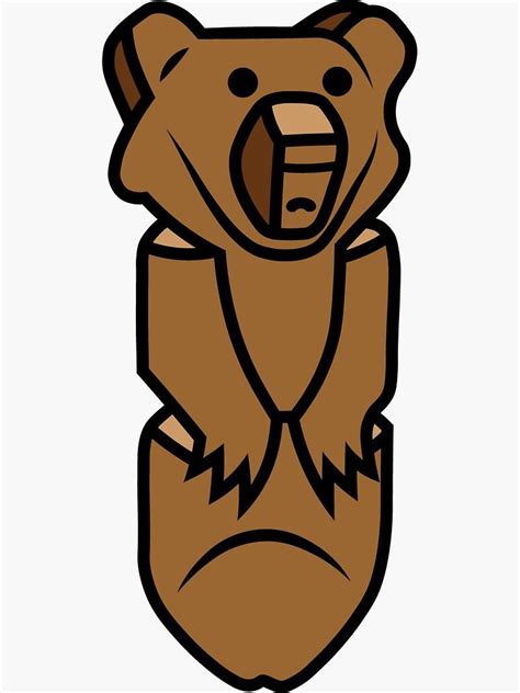 The Bear of Love Sticker by Jacob Reidy | Brother bear tattoo, Bear ...