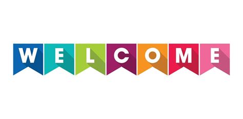 Colorful Welcome Design Template 10925778 Vector Art at Vecteezy