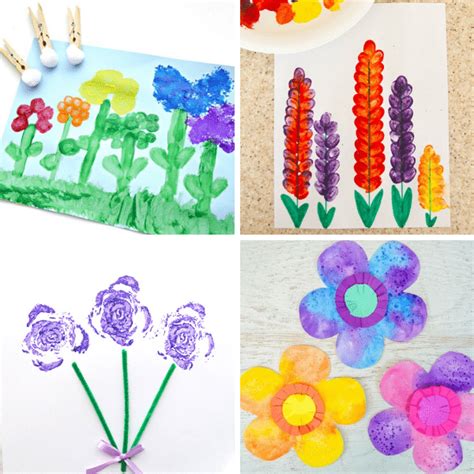 Flower Art Lesson Kindergarten | Best Flower Site