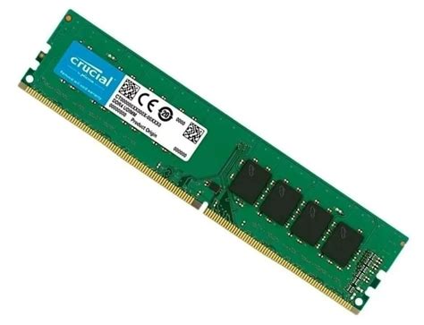 Crucial 8GB (1x8GB) DDR4 UDIMM 2666MHz CL19 Single Ranked Notebook ...