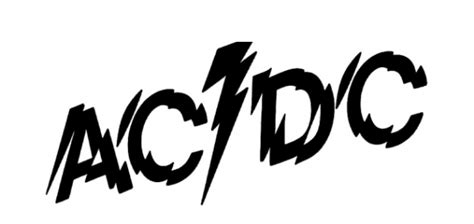 AC DC Font - AC DC Font Generator