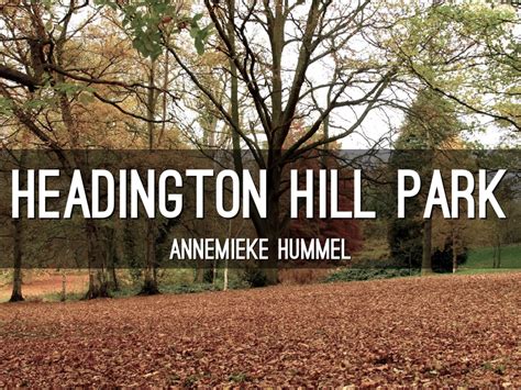 Headington Hill Park by Annemieke Hummel