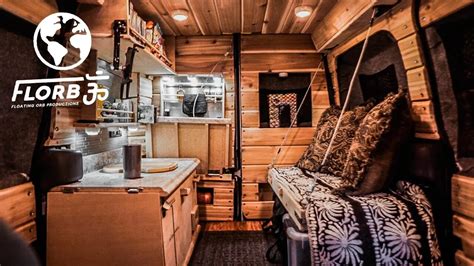 STEALTH VAN CONVERSION has Different SPACE SAVING Ideas