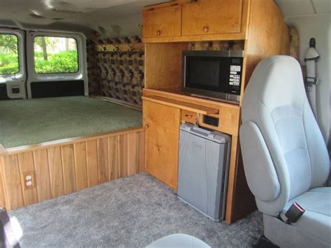 interior of stealth camper - Ford E150 - no link but pic is good ...