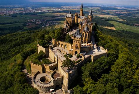 Aerial Views of Fairy Tale Castles From Around the World