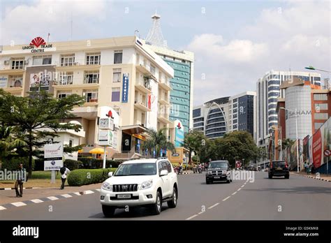 Street view in Kigali city center, Rwanda, Africa Stock Photo - Alamy