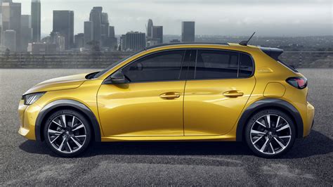 Download Car Yellow Car Supermini Vehicle Peugeot 208 GT Line HD Wallpaper