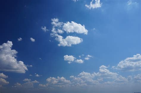 Free photo: Sunny sky - Blue, Bright, Clouds - Free Download - Jooinn