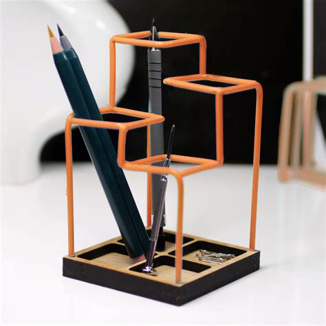 Sketch Desk Tidy (Black) - Block Designs - Touch of Modern