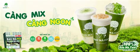 Slogan của rau má mix : Những thông điệp thú vị từ rau má mix