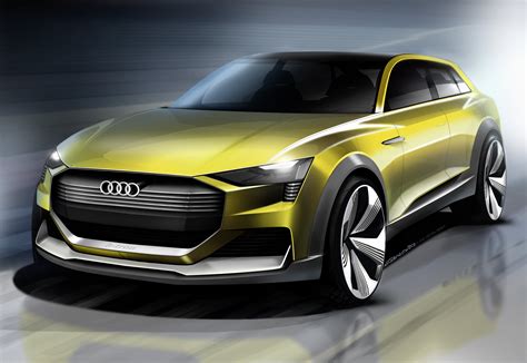 Audi H-Tron Quattro Concept Brings Yellow in Detroit - autoevolution