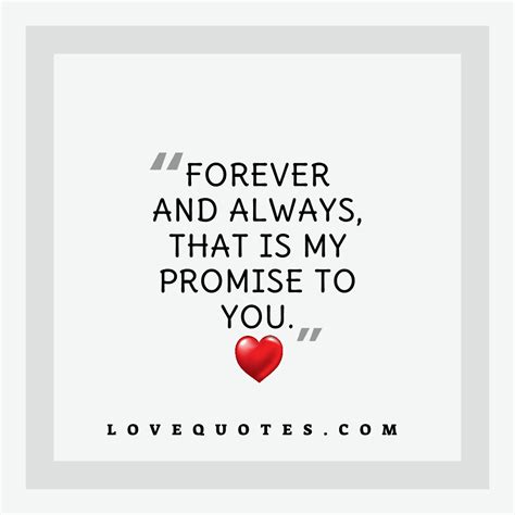 Forever And Always - Love Quotes