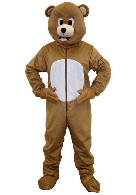 Brown Bear Mascot Costume