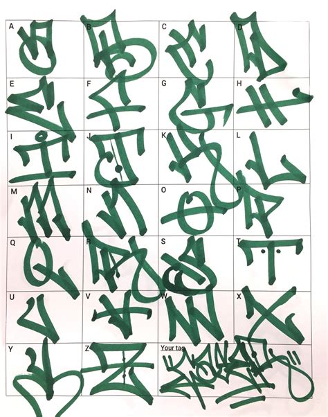 Graffiti Letters: 61 graffiti artists share their styles | Bombing ...