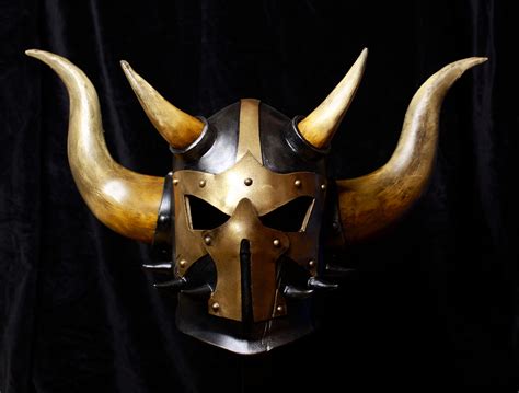 Closed Horned Helmet - Etsy